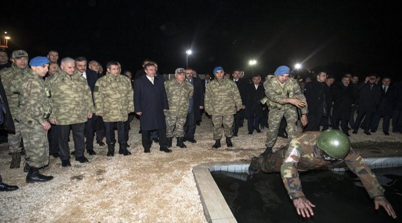 Başbakan Yıldırım, Komandoları İzledi…