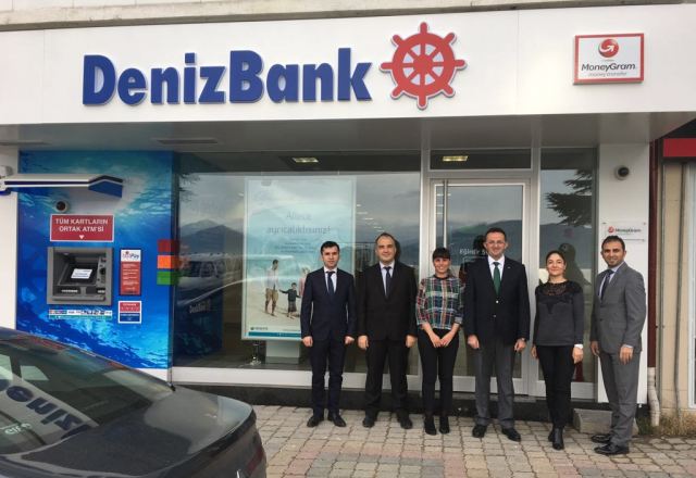 DenizBank Eğirdir Şubesi Hizmete Girdi