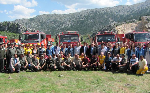 Yangın Mevsimine Hazırlık İş Başı Eğitimlerine Başlandı