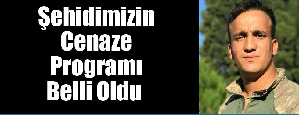 Şehidimiz Bugün Son Yolculuğuna Uğurlanacak…