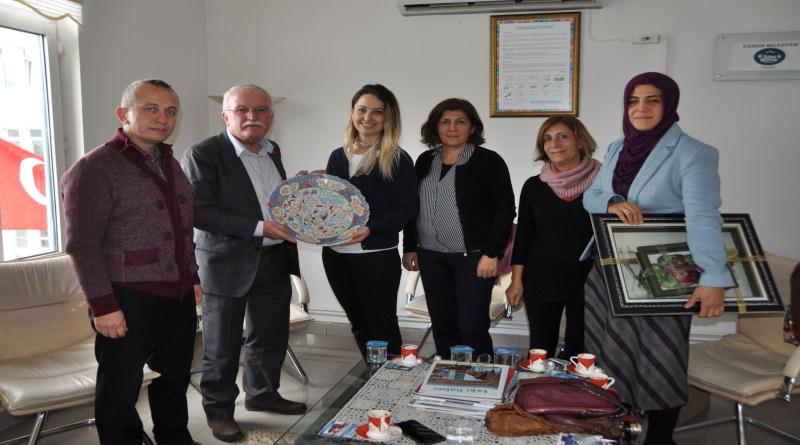 Halk Eğitimi Merkezi Müdürlüğünden Başkan Ömer Şengöl’e Ziyaret