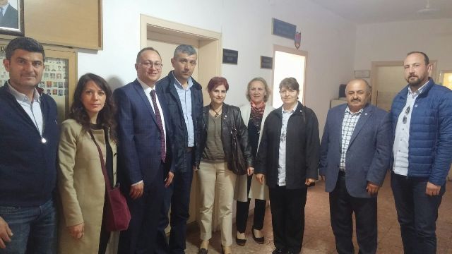 İYİ Parti Şoförler Odası'nı Ziyaret Etti
