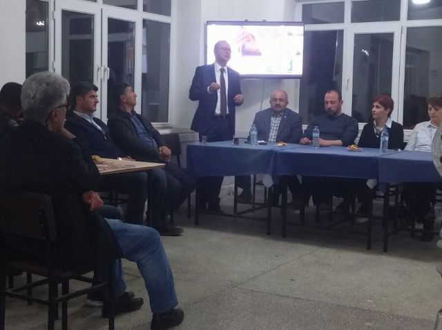 İYİ Parti Balkırı Köyünü Ziyaret etti