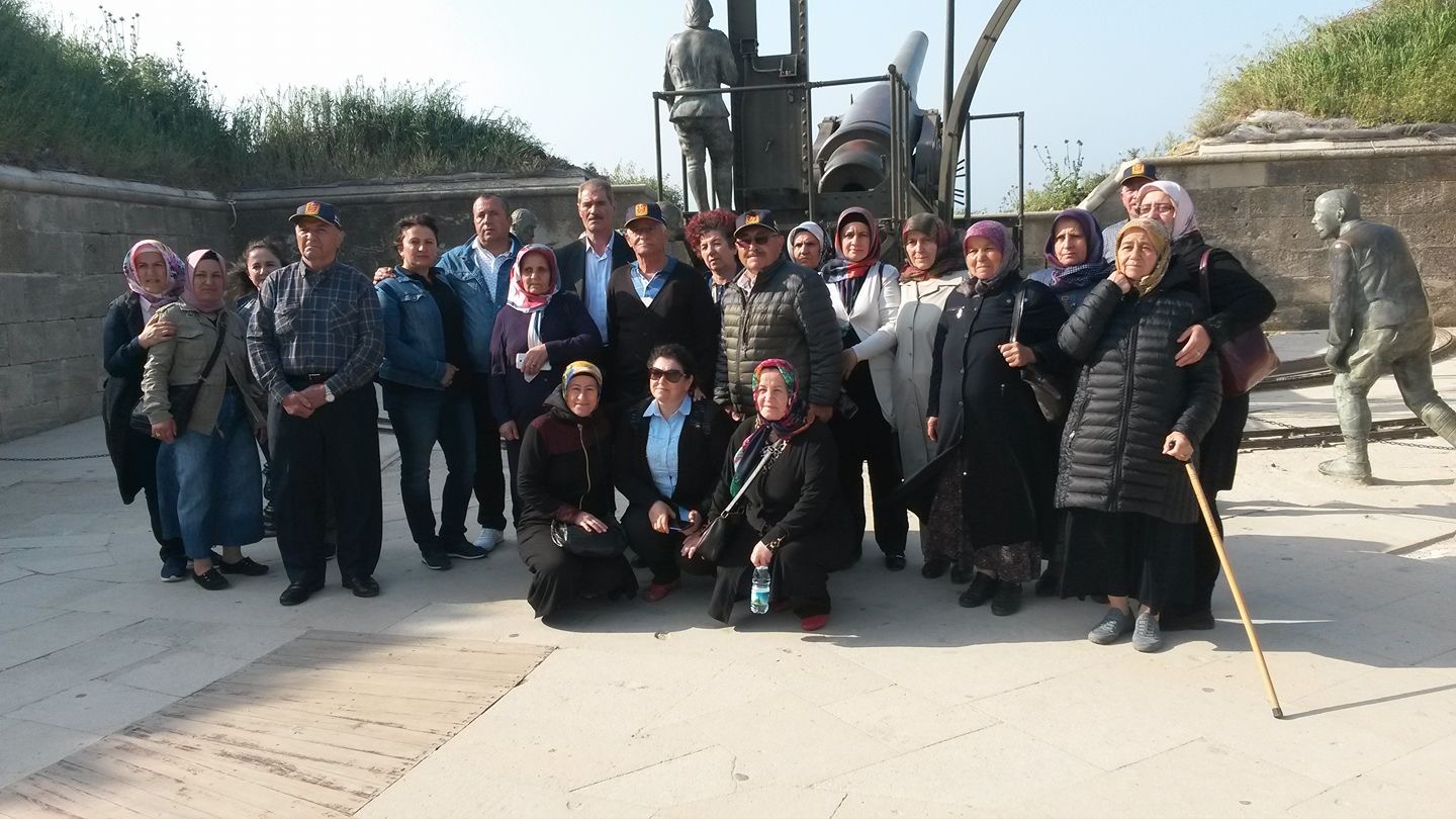 Gaziler ve Şehit yakınları Çanakkale'den döndü