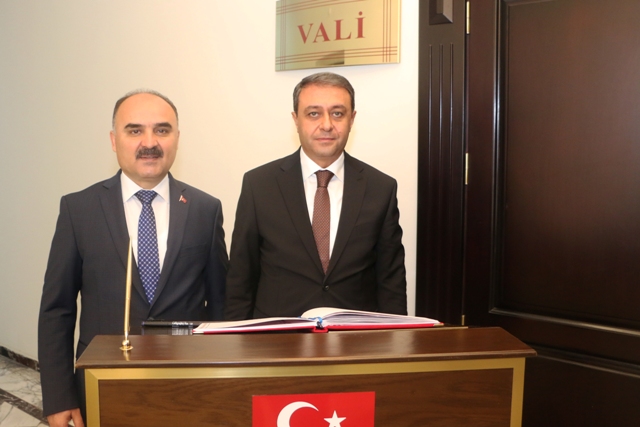 Burdur Valisi Hasan Şıldak Vali Günaydın’a İadeyi Ziyarette Bulundu