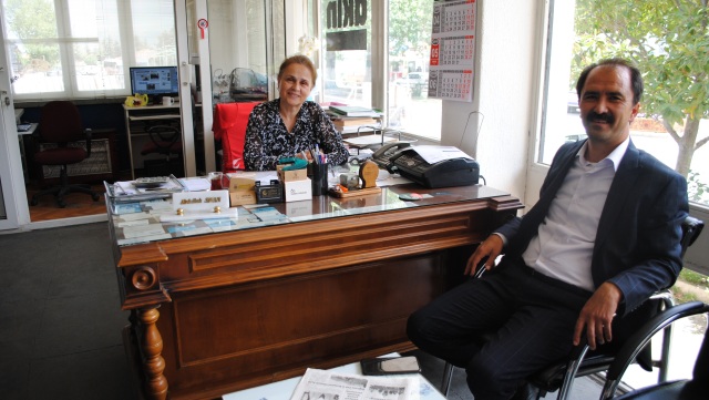 Ak Parti Isparta Milletvekili Aday Adayı Av. Serkan Demirekin, gazetemizi ziyaret etti
