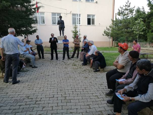 DİNÇTÜRK GÖKÇEHÖYÜK’TE  VATANDAŞLARIMIZLA BULUŞTU