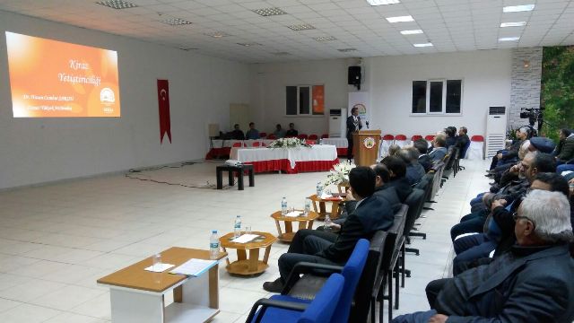 MAREM Kiraz Yetiştiriciliği konusunda bilgiler verdi