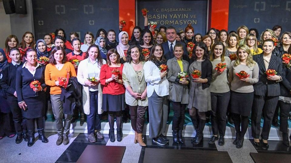 BYEGM GENEL MÜDÜRÜ MEHMET AKARCA, 8 MART DÜNYA KADINLAR GÜNÜ’NÜ KUTLADI