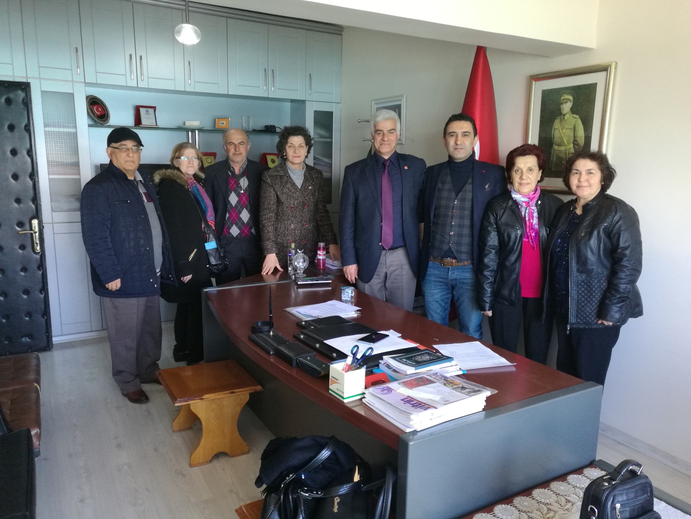 CHP’den Oda Başkanlarına Ziyaret