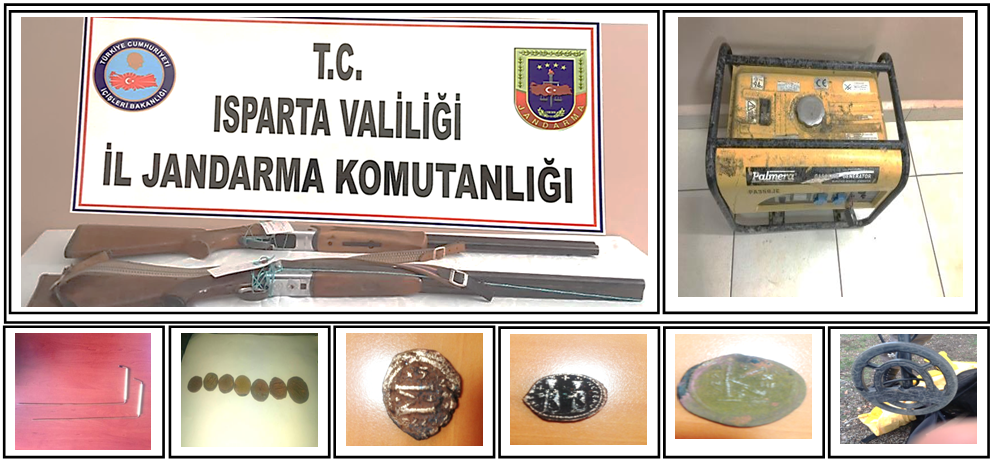 Tarihi eserleri satmaya çalışırken yakalandılar