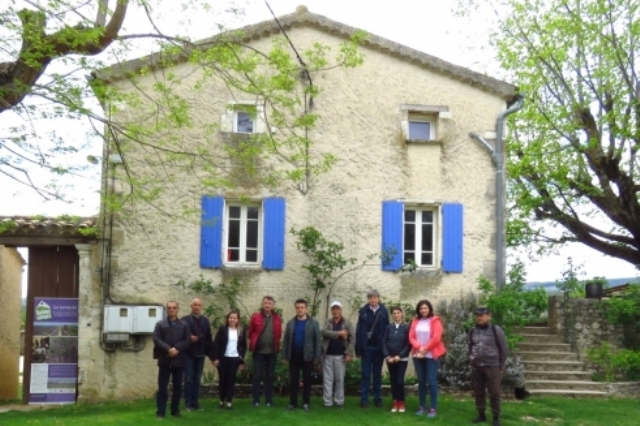 Ekoturizm heyeti, Fransa'nın Provence bölgesinde incelemelerde bulundu