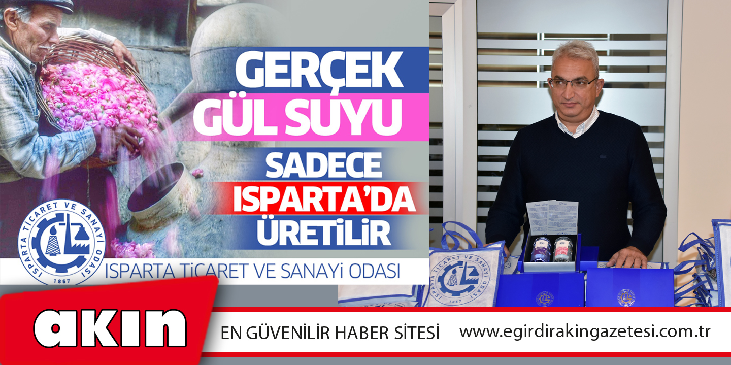 ITSO, 81 il valisi ile 365 oda ve borsa başkanına gerçek gülsuyu farkındalığı için hediye gönderdi