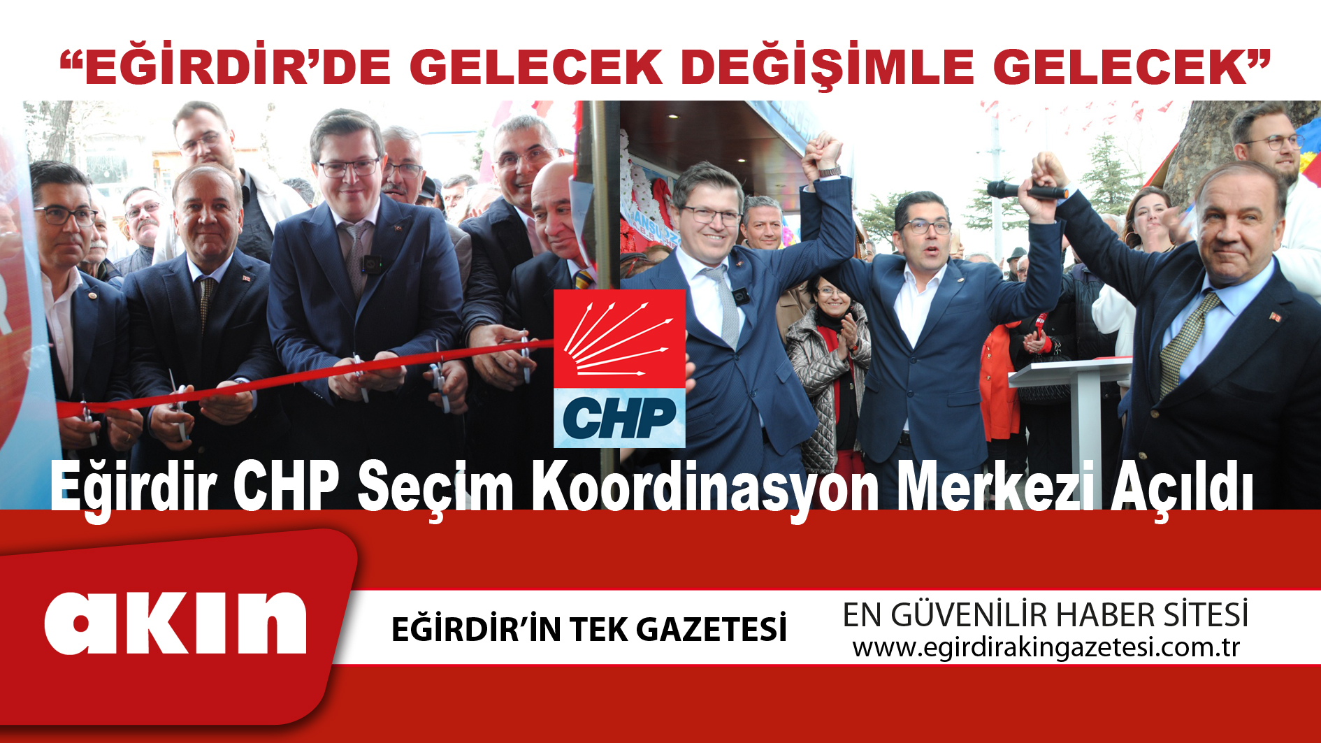 eğirdir haber,akın gazetesi,egirdir haberler,son dakika,Eğirdir CHP Seçim Koordinasyon Merkezi Açıldı