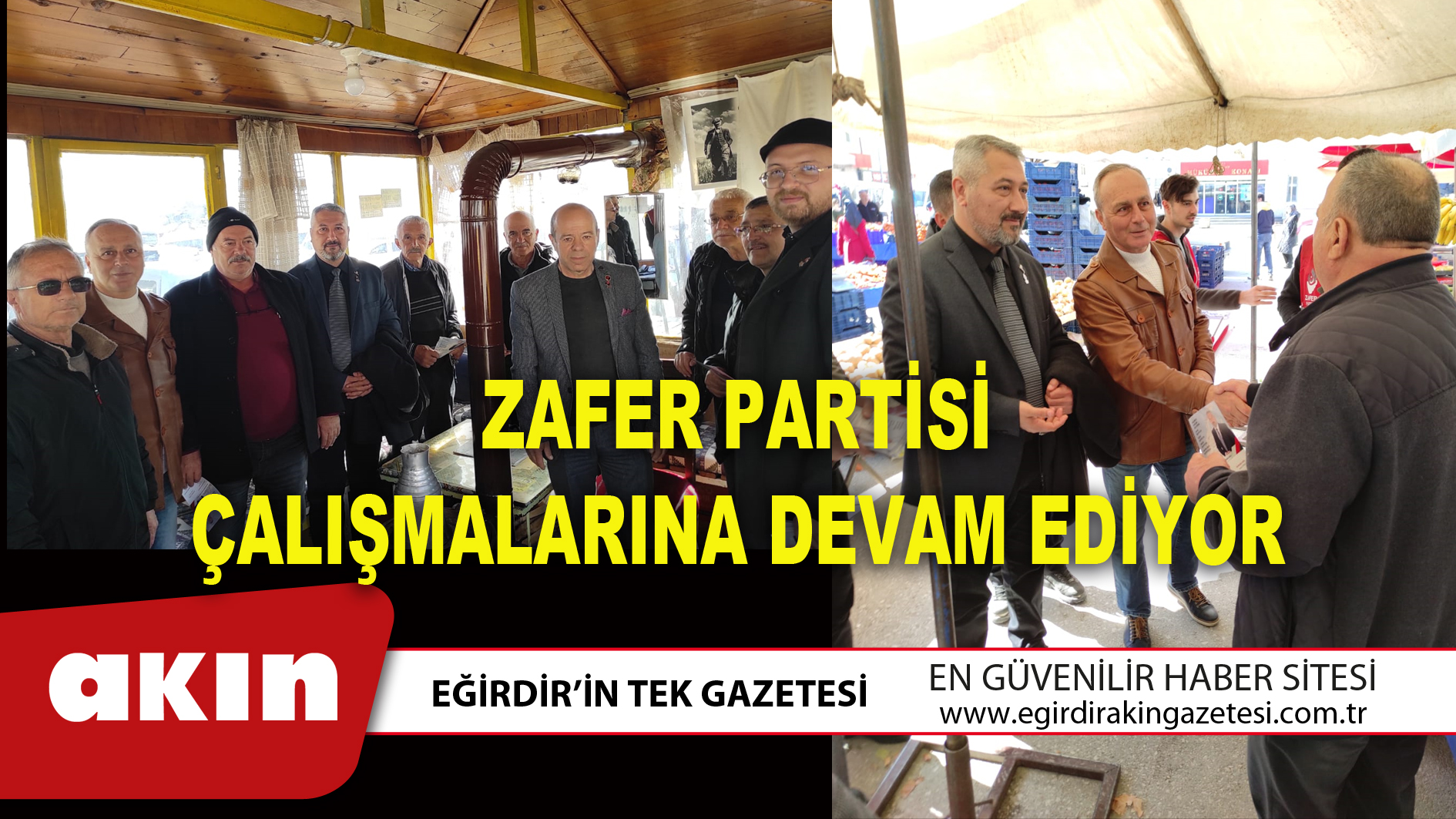 ZAFER PARTİSİ ÇALIŞMALARINA DEVAM EDİYOR
