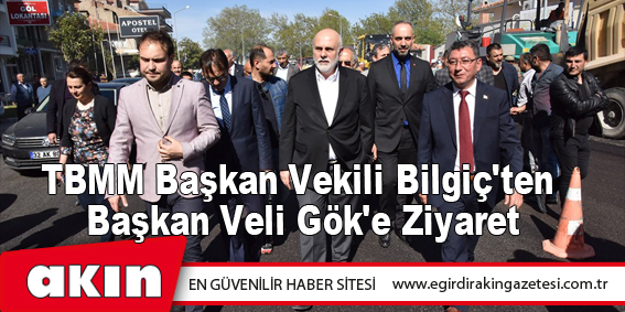 TBMM Başkan Vekili Bilgiç'ten Başkan Veli Gök'e Ziyaret