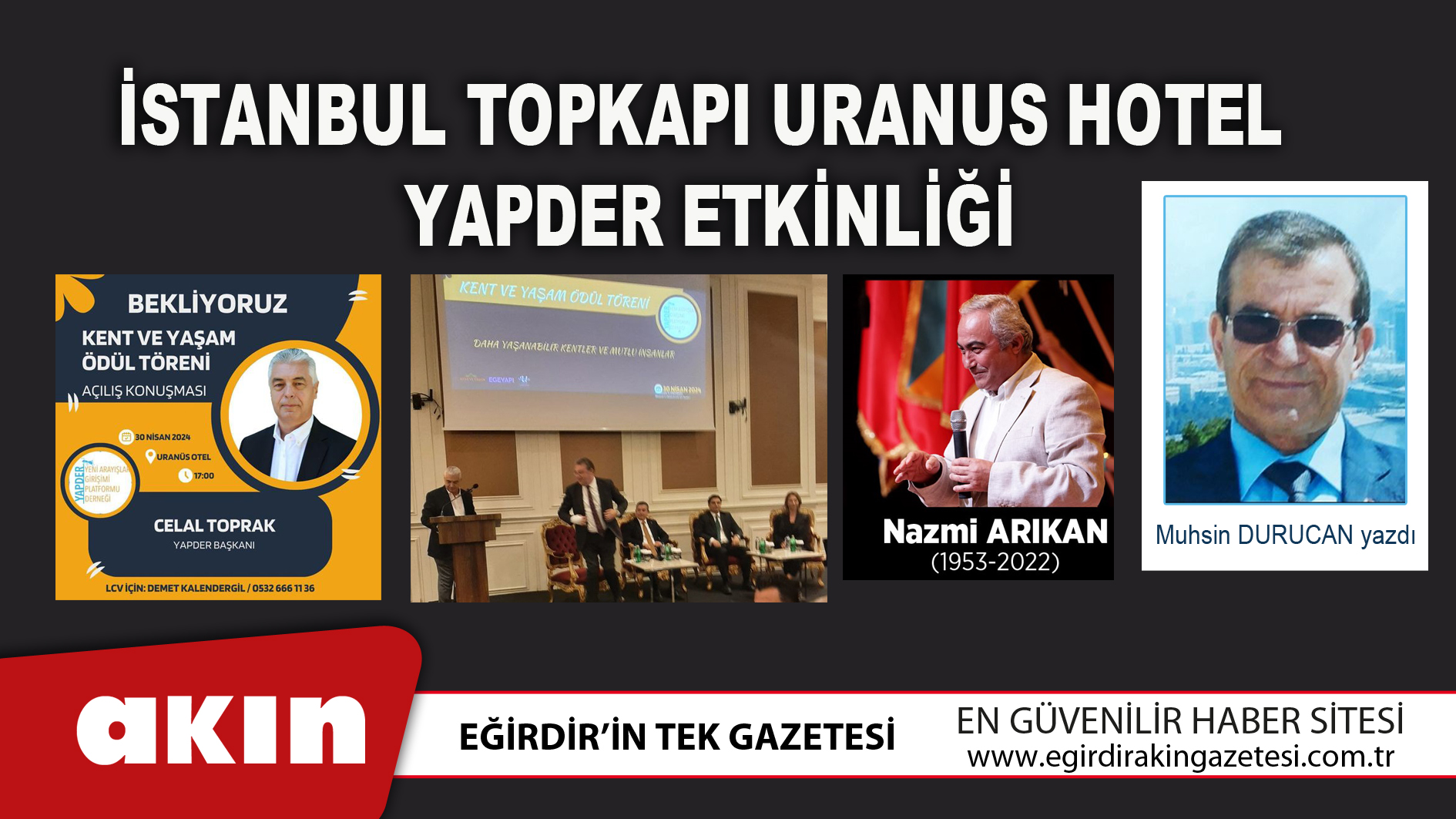 İstanbul Topkapı Uranus Hotel YAPDER Etkinliği