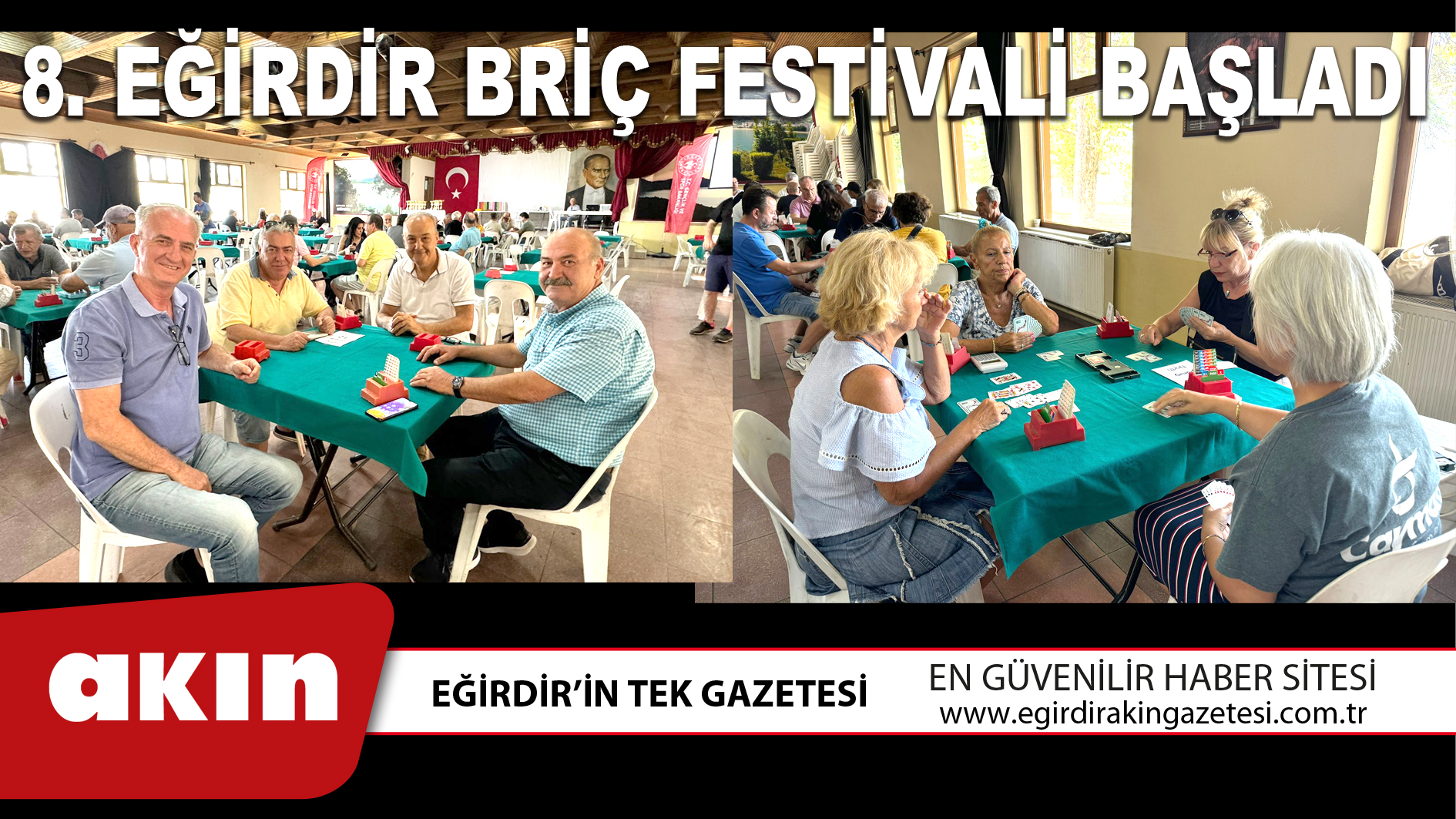 eğirdir haber,akın gazetesi,egirdir haberler,son dakika,8.EĞİRDİR BRİÇ FESTİVALİ BAŞLADI