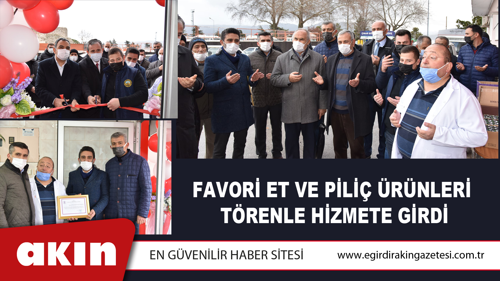 Favori Et Ve Piliç Ürünleri Törenle Hizmete Girdi
