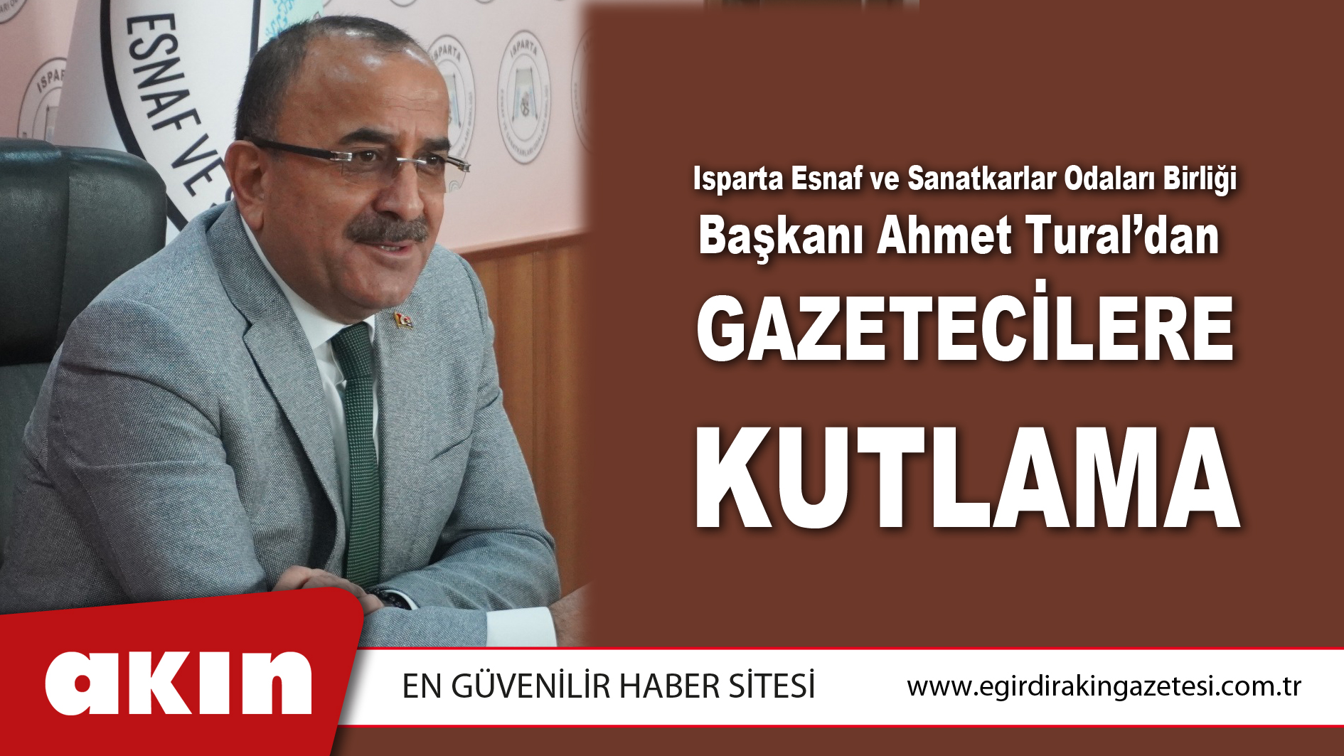 Başkan Tural'dan Gazetecilere Kutlama