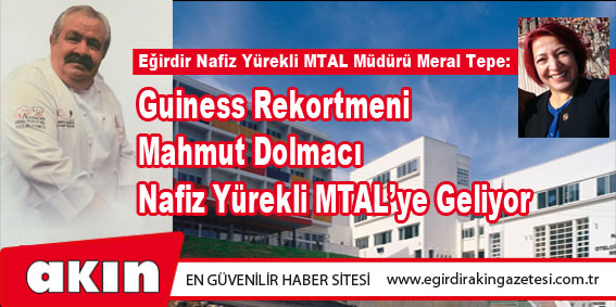 “Milli Mutfak Hareketi” Eğirdir'den başlıyor