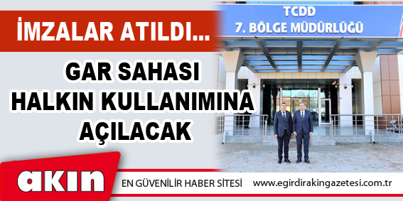 İmzalar Atıldı...