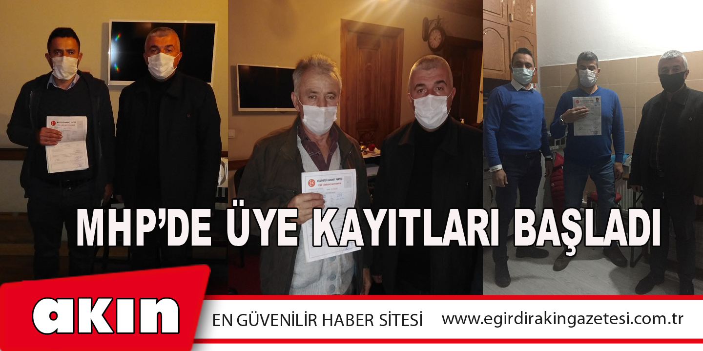 MHP’DE ÜYE KAYITLARI BAŞLADI