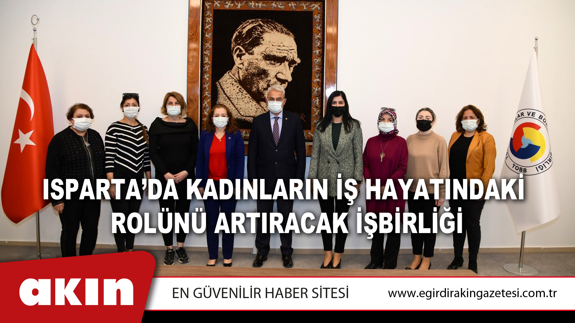 Isparta’da Kadınların İş Hayatındaki Rolünü Artıracak İşbirliği
