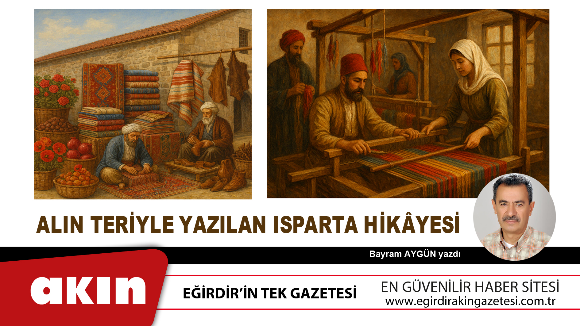 eğirdir haber,akın gazetesi,egirdir haberler,son dakika,Alın Teriyle Yazılan Isparta Hikâyesi