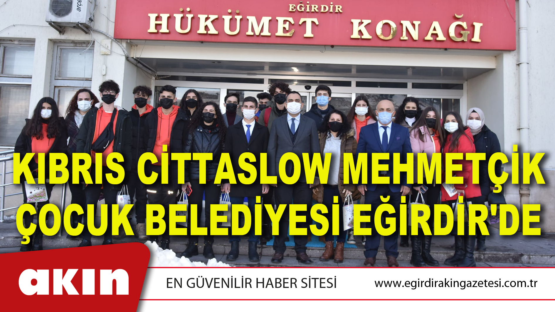 Kıbrıs Cittaslow Mehmetçik Çocuk Belediyesi Eğirdir'de