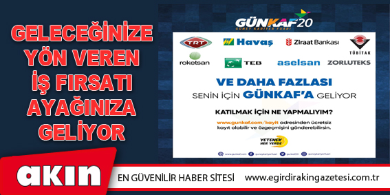 Geleceğinize Yön Veren İş Fırsatı Ayağınıza Geliyor