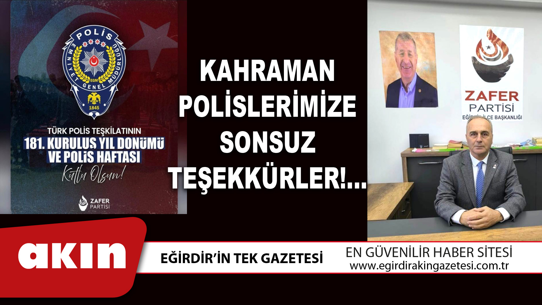 eğirdir haber,akın gazetesi,egirdir haberler,son dakika,KAHRAMAN POLİSLERİMİZE SONSUZ TEŞEKKÜRLER!...