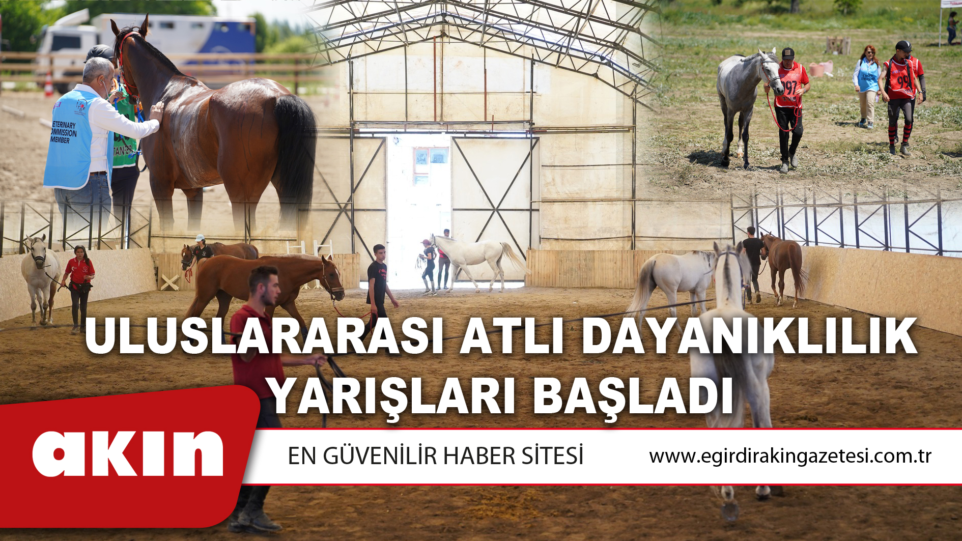 Uluslararası Atlı Dayanıklılık Yarışları Başladı