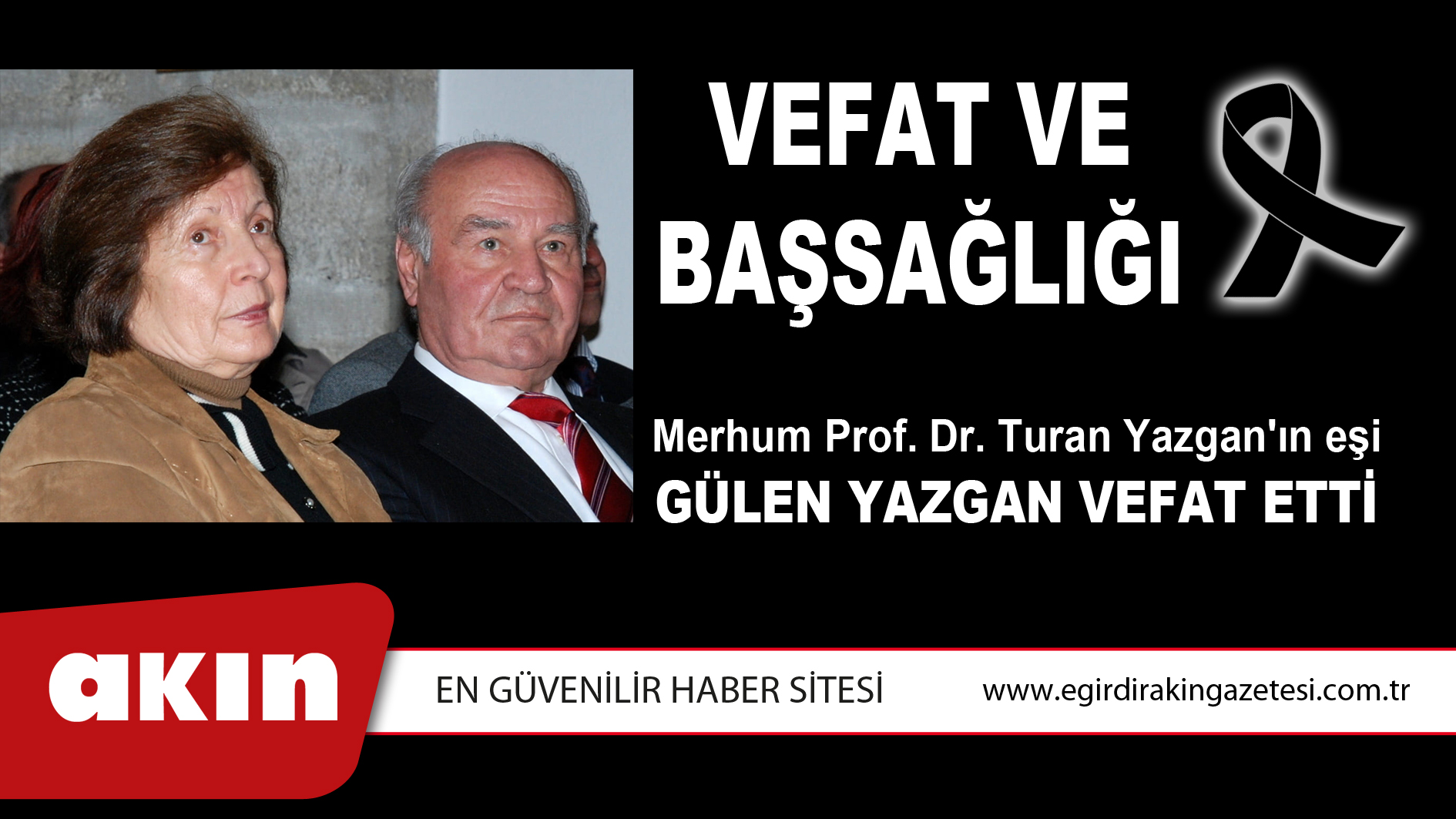 VEFAT ve BAŞSAĞLIĞI