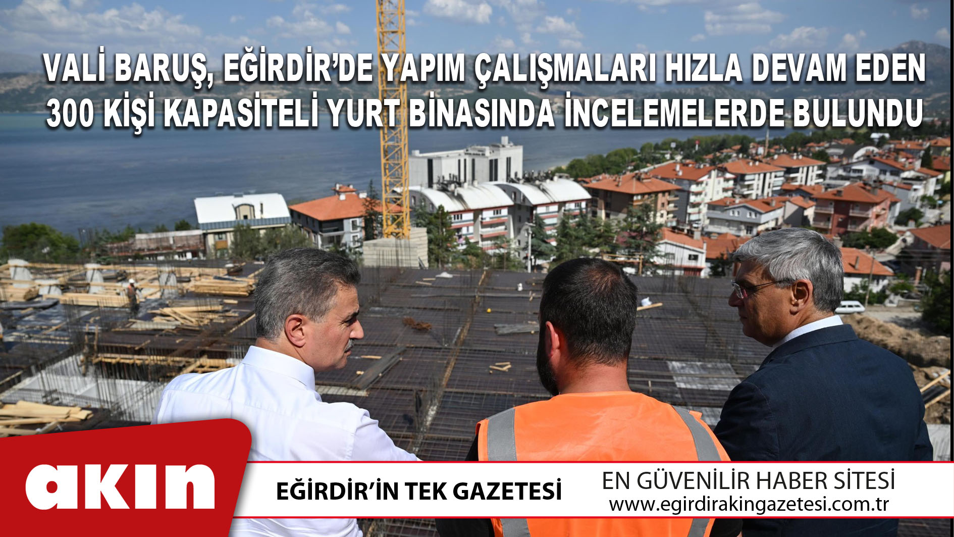 Vali Baruş, Gençlik ve Spor Yatırımlarını İnceledi