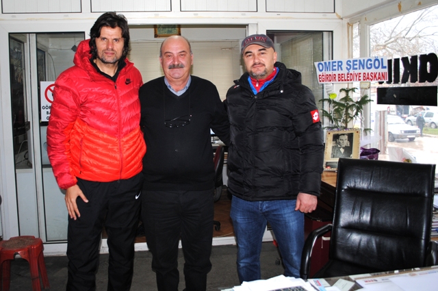 Antrenörlerimiz Akın'ı ziyaret etti