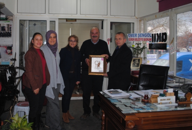 Halk Eğitim Merkezi Müdürü Ali Şanal Gazetemizi Ziyaret Etti