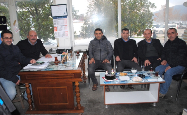 Başkan Yalkın ve Başkan Öngün gazetemizi ziyaret etti