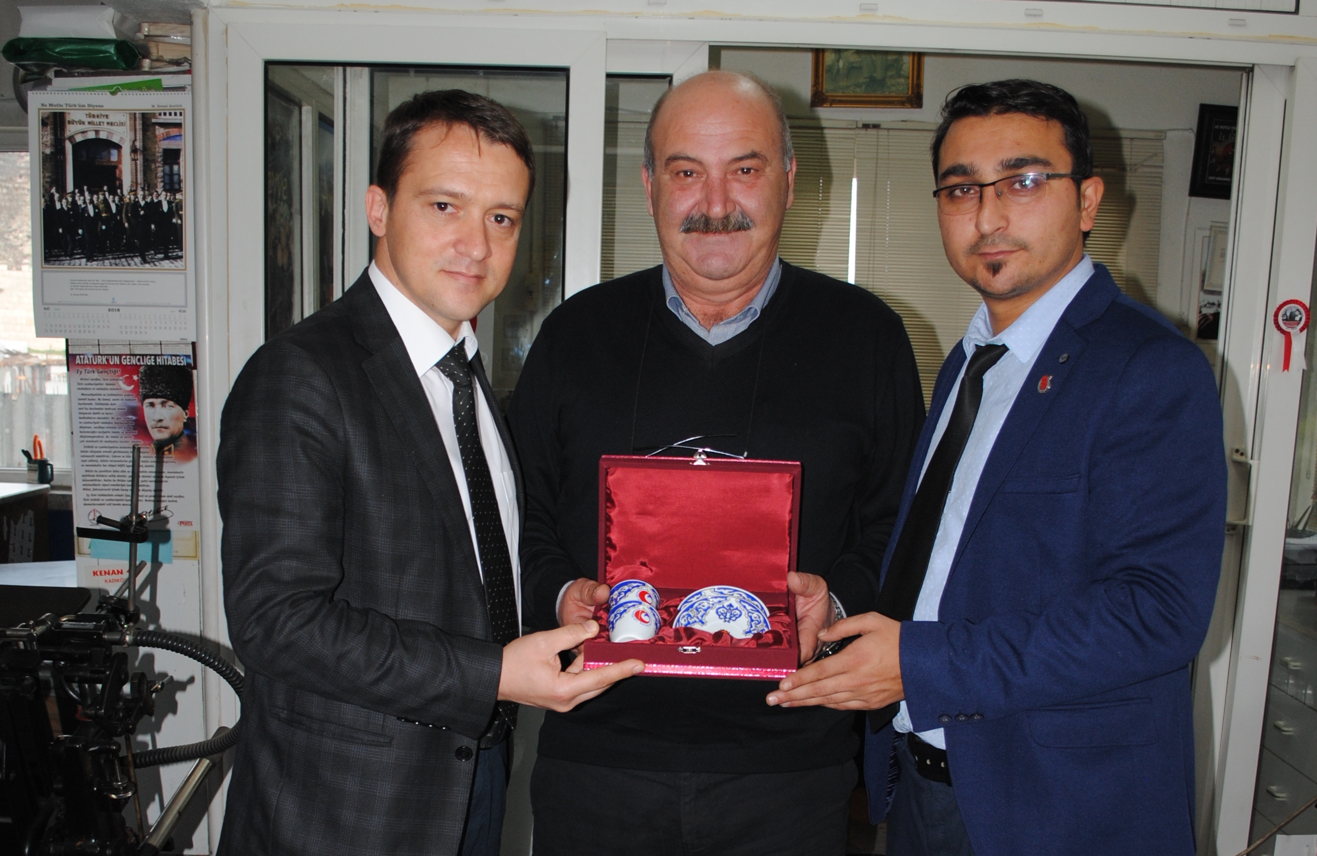 Belediye Basın Bürosu'ndan Gazetemize Ziyaret