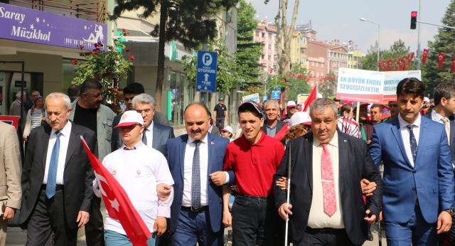 eğirdir haber,akın gazetesi,egirdir haberler,son dakika,Dünya Engelliler Haftası Başladı