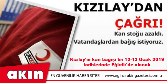 Türkiye’de Sert Geçen Kış Mevsimi Kan Bağışlarını Da Etkiledi. Kızılay “Acil Duyuru” Yayınladı