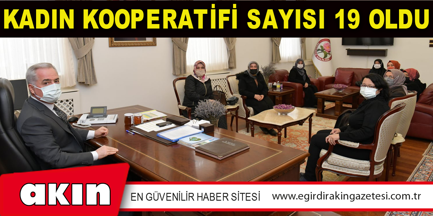 KADIN KOOPERATİFİ SAYISI 19 OLDU