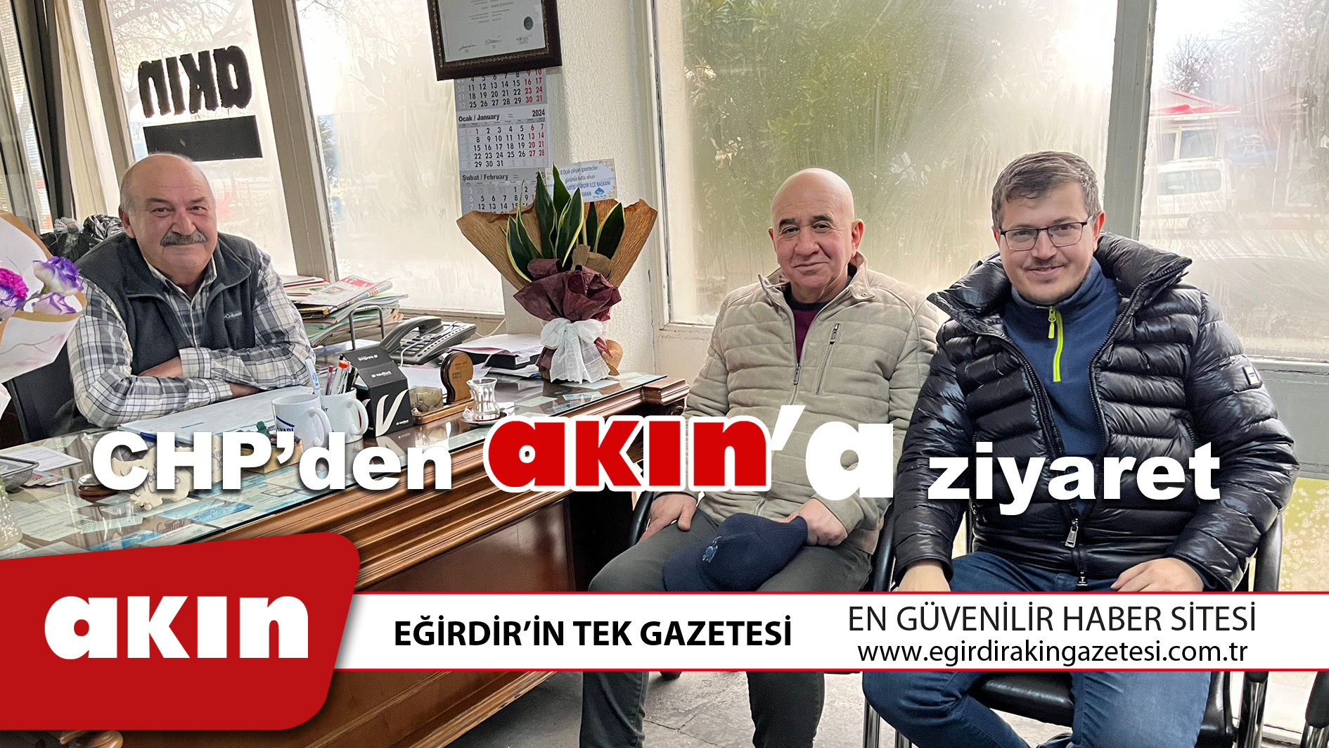 CHP'den Akın'a Ziyaret