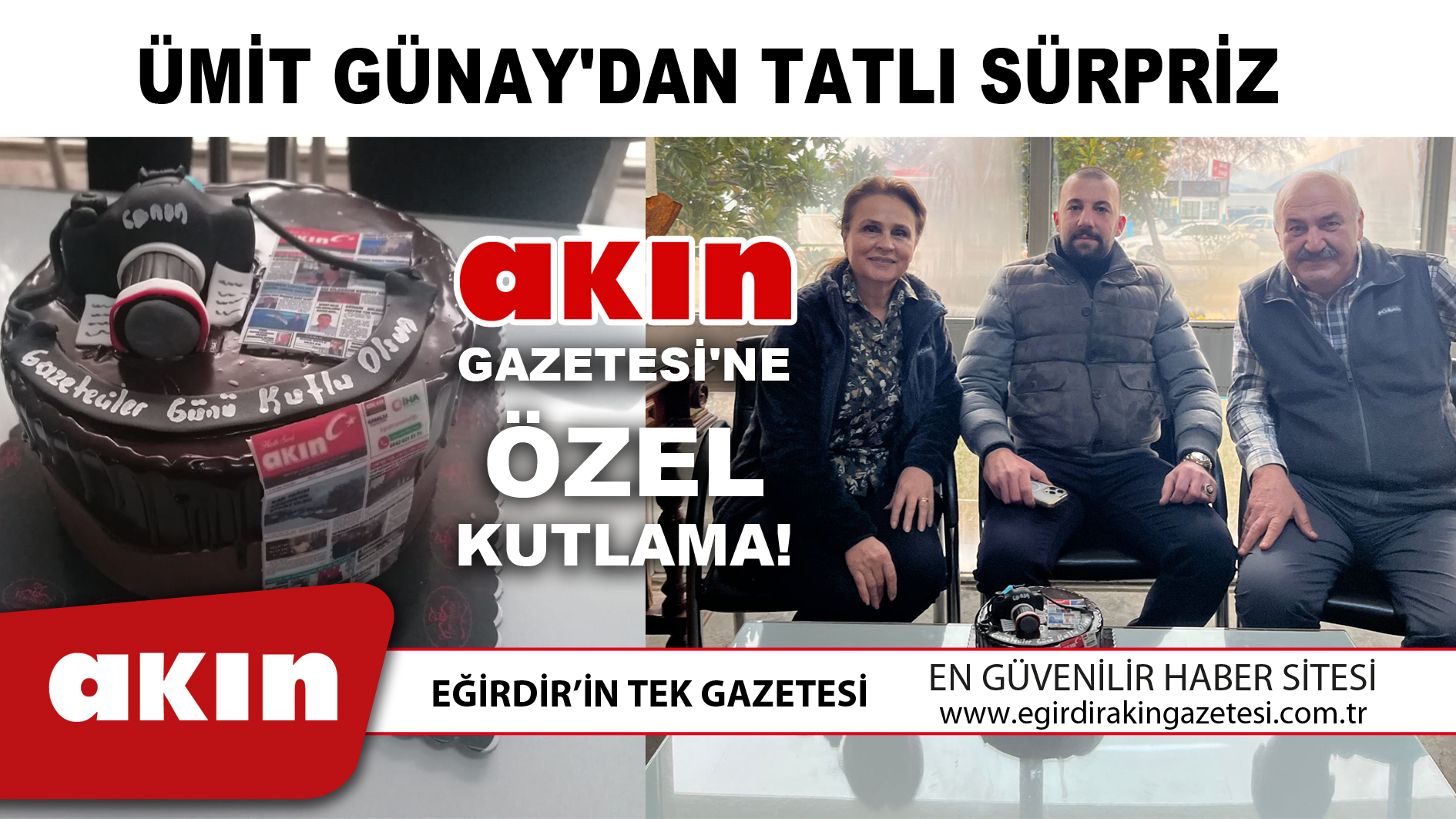 Ümit Günay'dan Tatlı Sürpriz...
