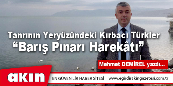 Tanrının Yeryüzündeki Kırbacı Türkler “ Barış Pınarı Harekâtı”