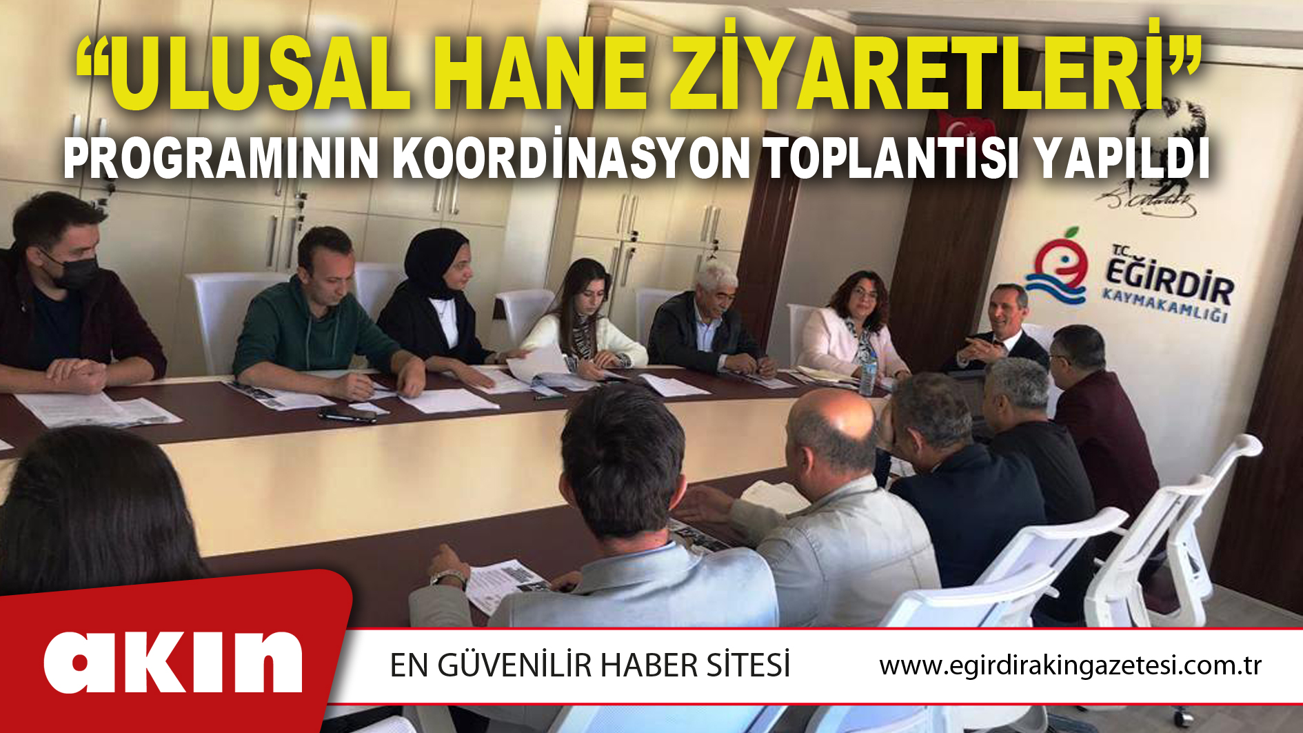 “Ulusal Hane Ziyaretleri” Programının Koordinasyon Toplantısı Yapıldı