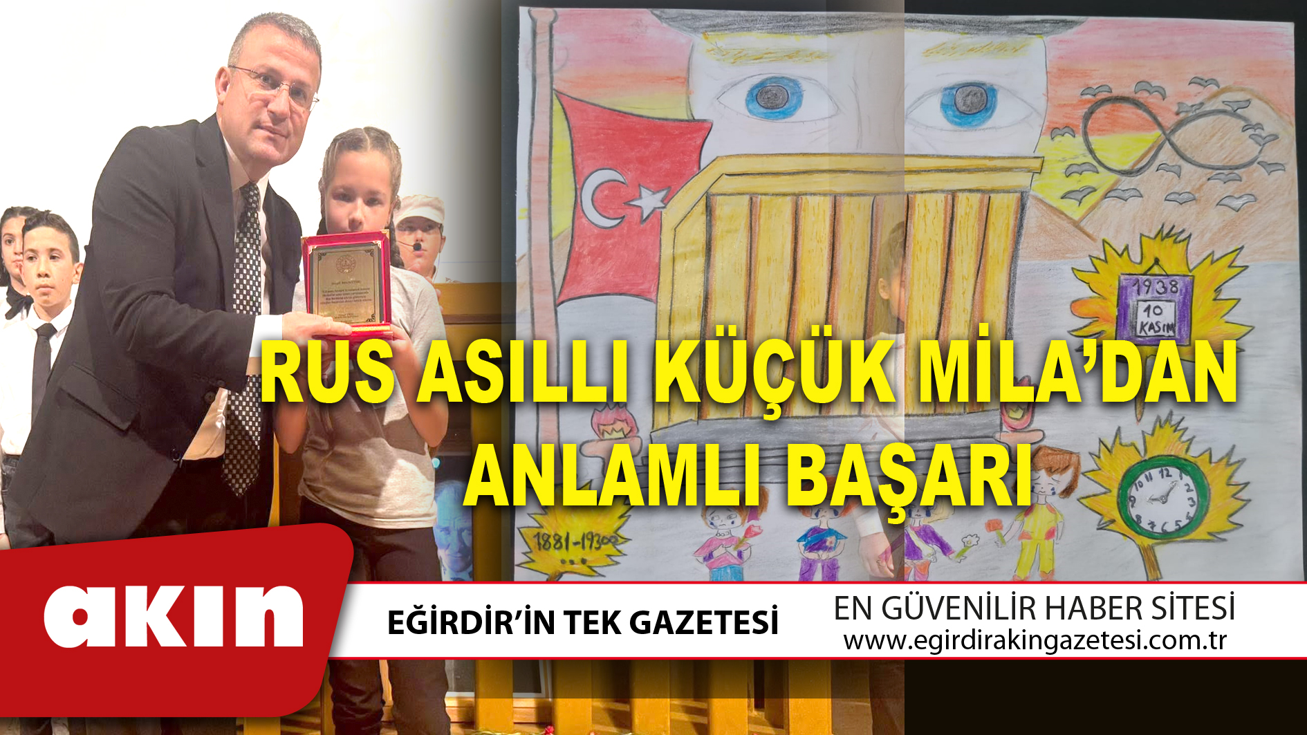 RUS ASILLI KÜÇÜK MİLA’DAN ANLAMLI BAŞARI