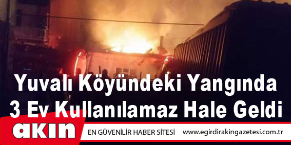 3 Ev Kullanılamaz Hale Geldi