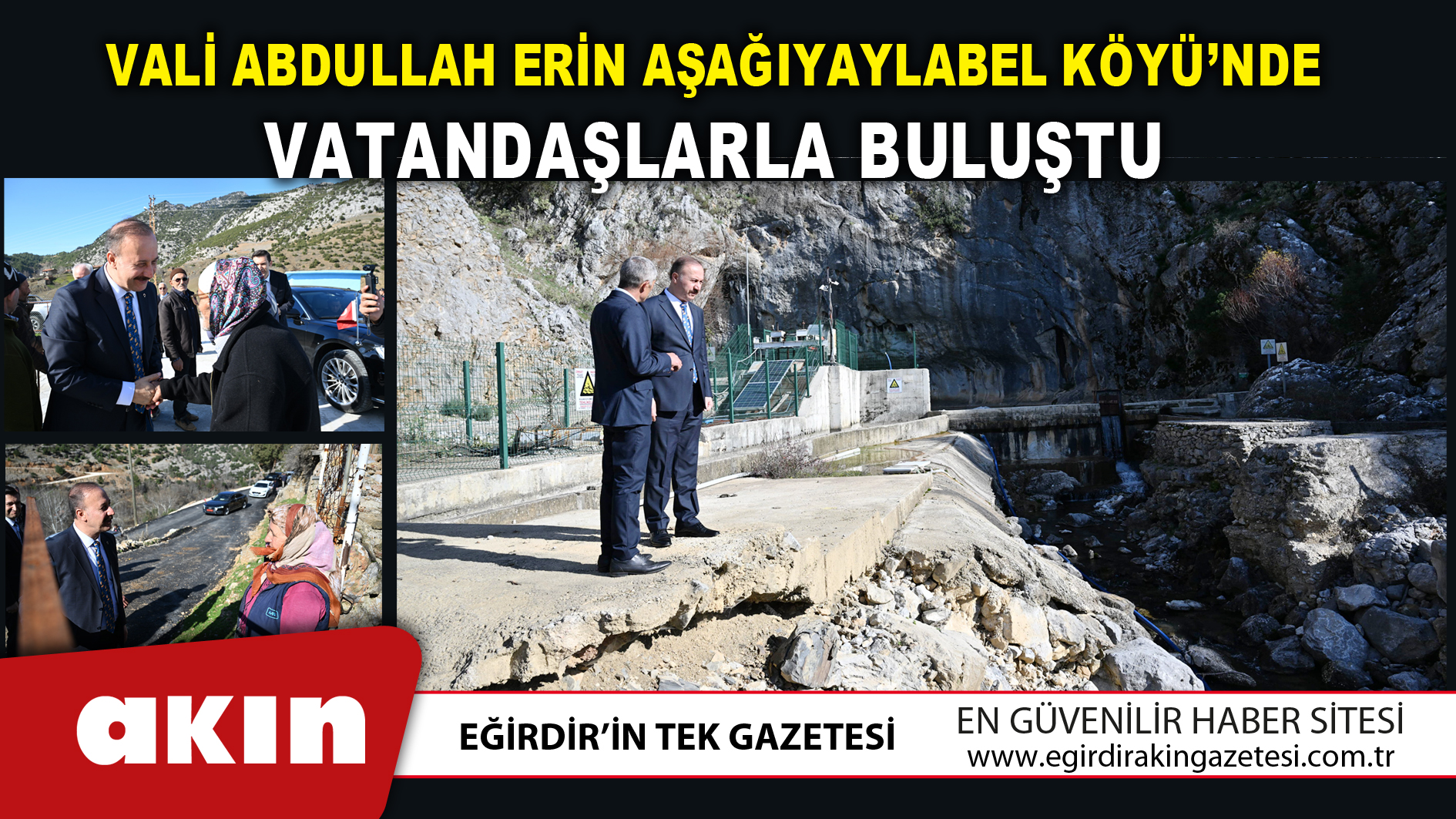 eğirdir haber,akın gazetesi,egirdir haberler,son dakika,Vali Abdullah Erin Aşağıyaylabel Köyü’nde Vatandaşlarla Buluştu