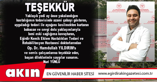 TEŞEKKÜR